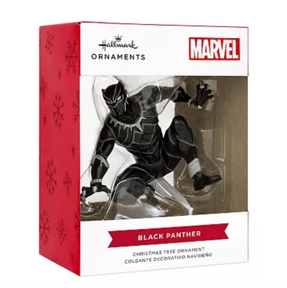 Marvel Black Panther Hallmark Christmas Tree Ornament - Picture 1 of 16